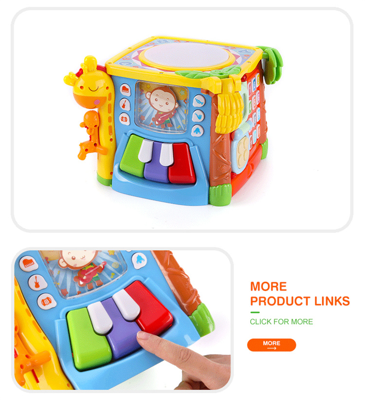 GOODWAY Babysusorisches zweisprachiger Lernen kubisches Belohnung Spielzeug