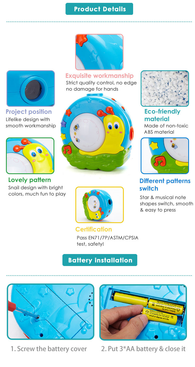 GOODWAY Sleep Patching Projective Baby Spielzeug
