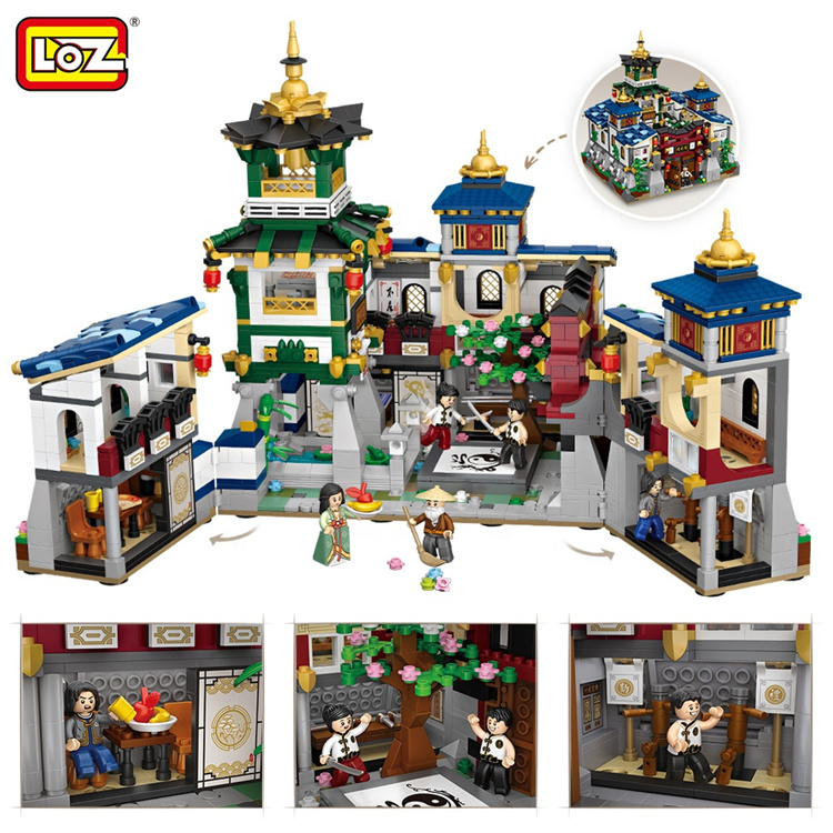 LOZ Chinesische traditionelle Architektur Jingwu Kirche gegründet