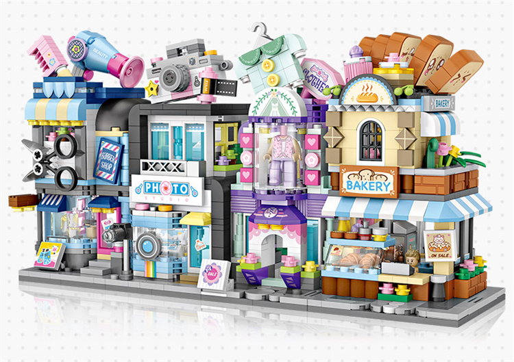 LOZ Urban Series Mini Street Shop