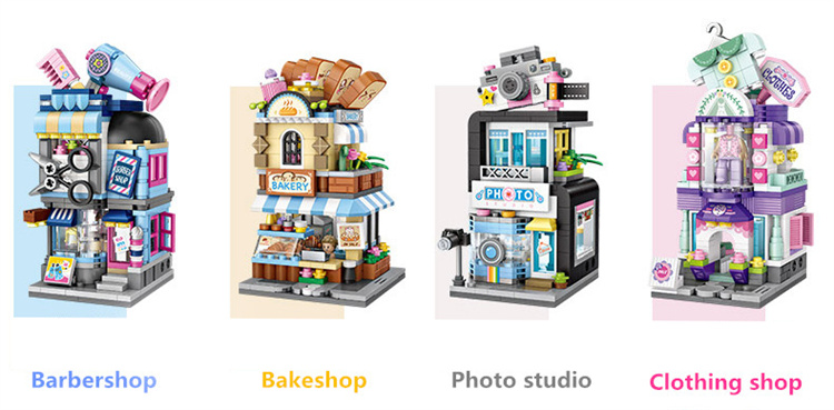 LOZ Urban Series Mini Street Shop