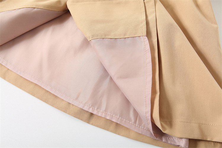 Duorun Windjacke mit Rüschen für Damen