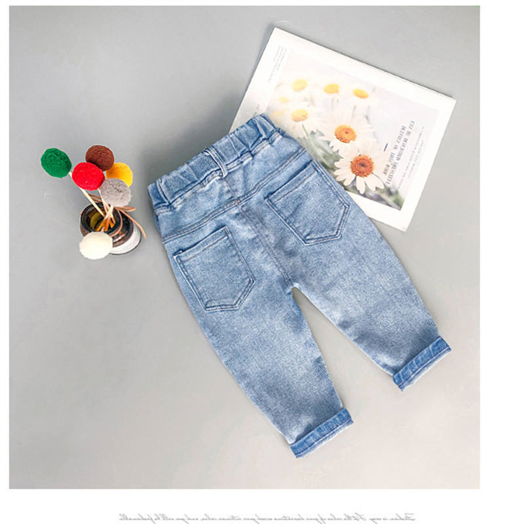 Huanhuan Baumwolle Casual Farbe Pflege Kinder Jeans