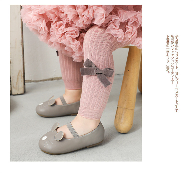 Golden swan Süße Bowknot Mädchen Leggings