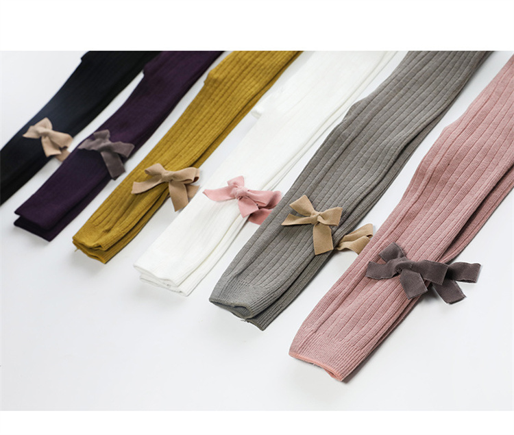 Golden swan Süße Bowknot Mädchen Leggings