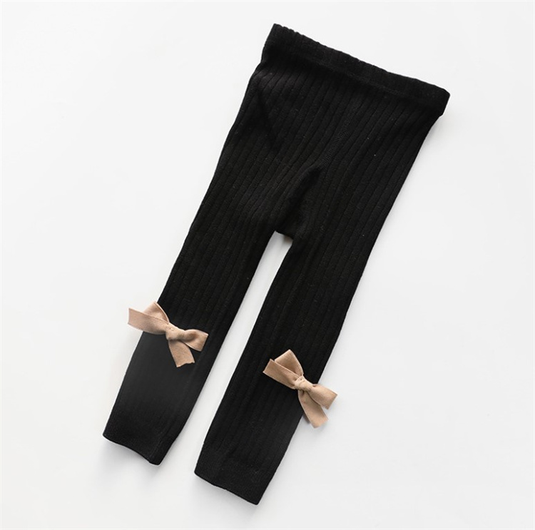 Golden swan Süße Bowknot Mädchen Leggings