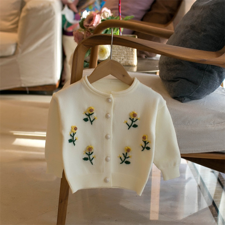 Ruiyao 3D Blume Langarm Pullover Rock Anzug