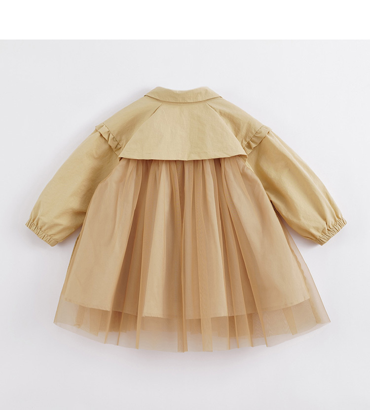 Marc Janie Damen Windbreaker Mantel mit Mesh Rückennähten