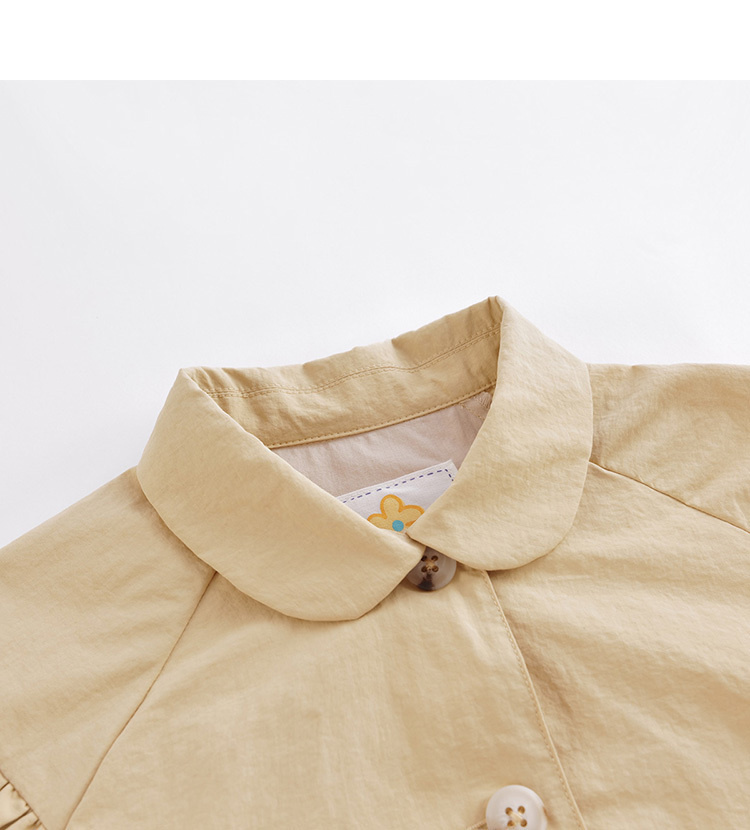 Marc Janie Damen Windbreaker Mantel mit Mesh Rückennähten