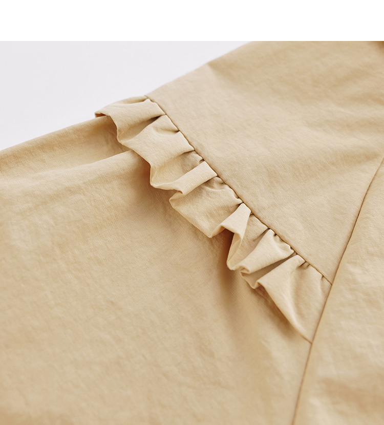 Marc Janie Damen Windbreaker Mantel mit Mesh Rückennähten