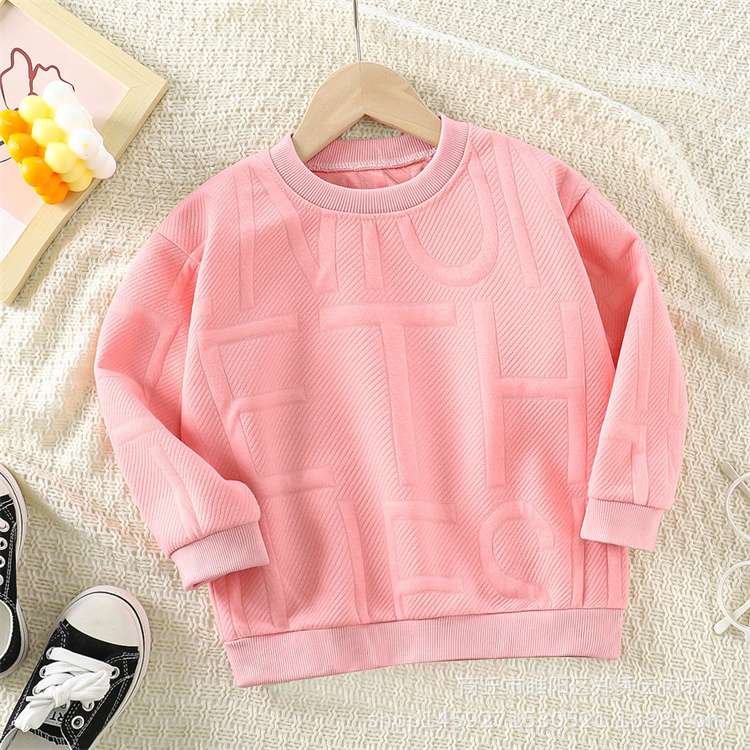 Bai xuan Koreanischer einfarbig bedruckter Pullover