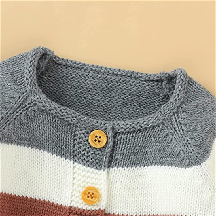 Square Fonda Strickjacke für Kinder mit Regenbogen