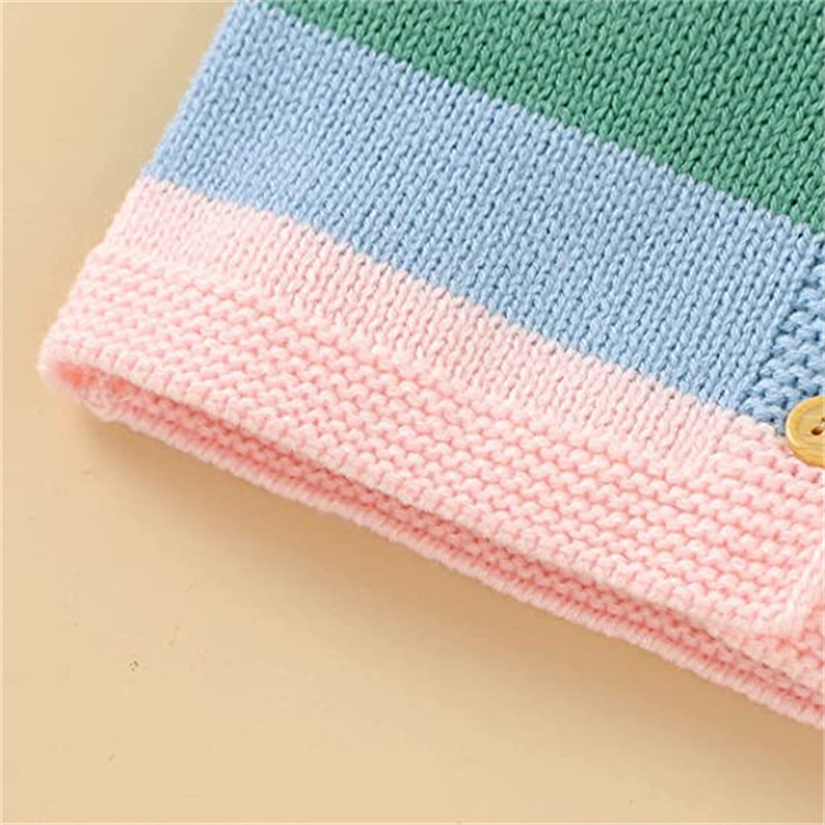 Square Fonda Strickjacke für Kinder mit Regenbogen