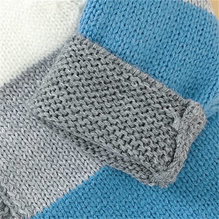 Square Fonda Strickjacke für Kinder mit Regenbogen