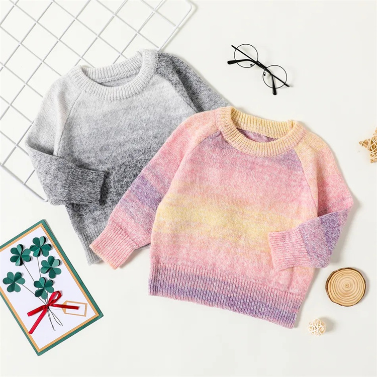 Xinsheng Cartoon Muster Baby Herbst Winter Pullover