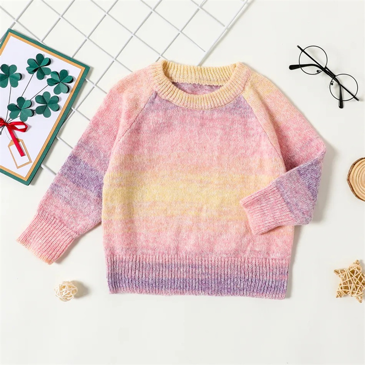 Xinsheng Cartoon Muster Baby Herbst Winter Pullover