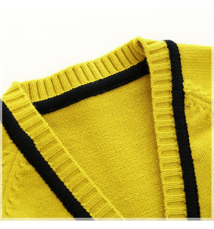Weiyi Einfarbige Hirsch Strickjacke Baby Pullover