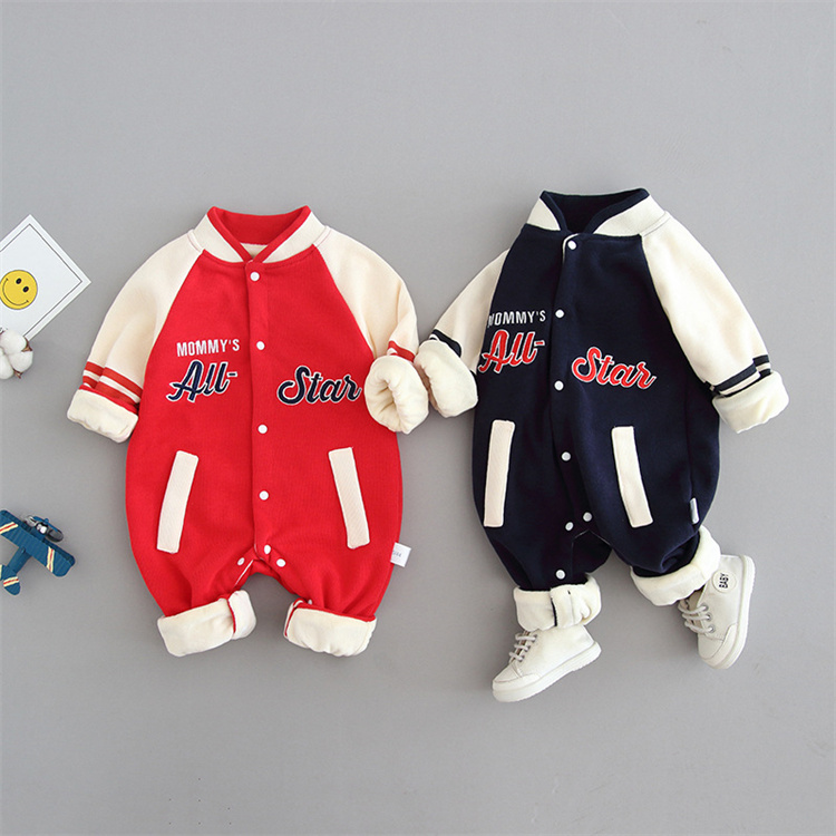 IURNXB Baumwolle Cartoon Langarm Baby Bodysuit