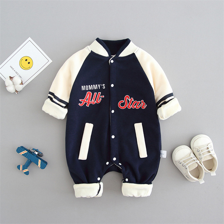IURNXB Baumwolle Cartoon Langarm Baby Bodysuit