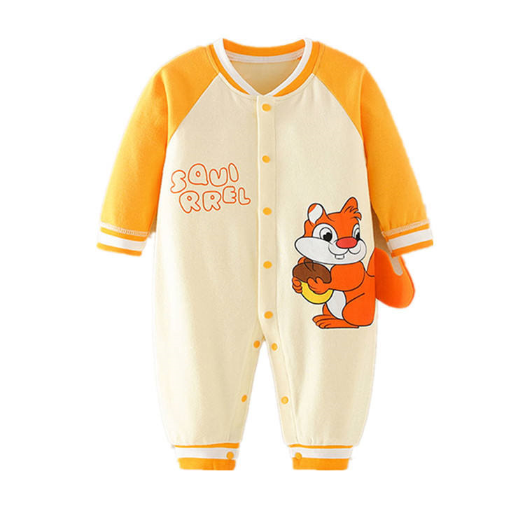 IURNXB Karikatur Tier Langarm Bodysuit