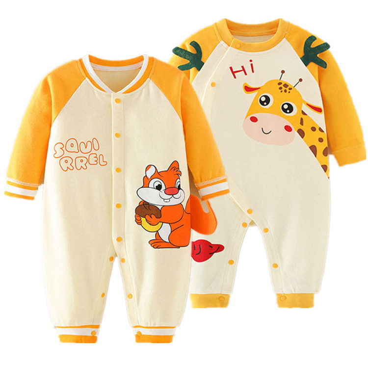 IURNXB Karikatur Tier Langarm Bodysuit