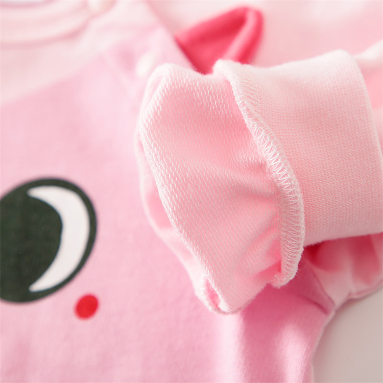 IURNXB Rosa Dinosaurier Langarm Neugeborener Baby Body